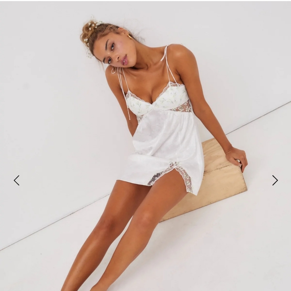 Baby's Breath Slip Dress